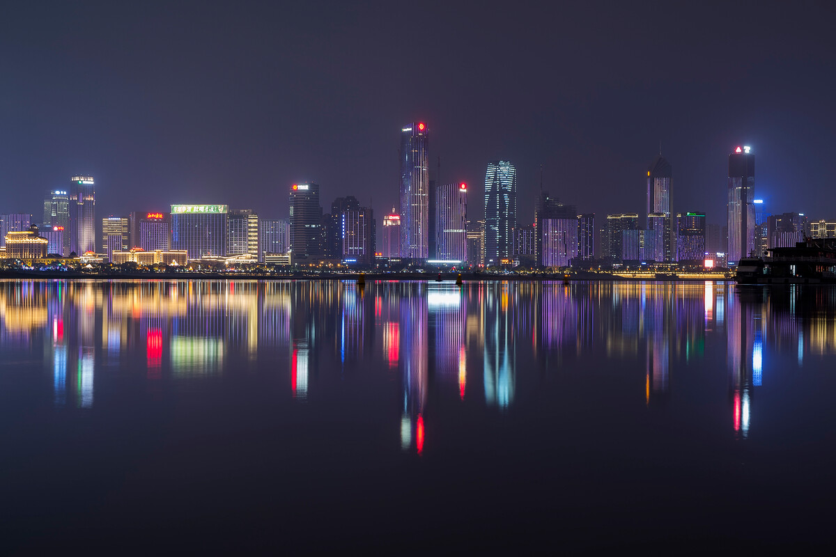 南昌红谷滩夜景